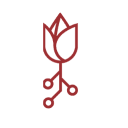 玫瑰花蕾AI标志